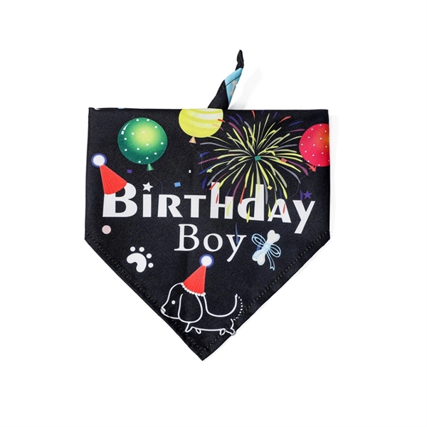 Full Color Pet Bandanna Triangle Scarf - Full Color Pet Bandanna Triangle Scarf - Image 1 of 1