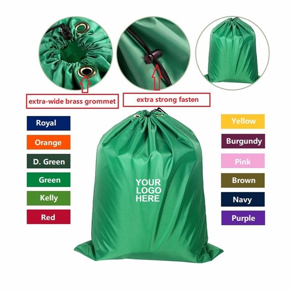 Large Drawstring Laundry Bags - Large Drawstring Laundry Bags - Image 0 of 5