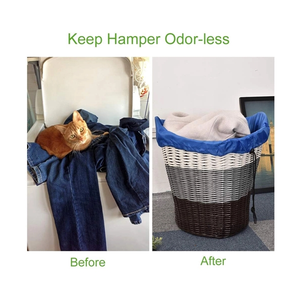 Large Drawstring Laundry Bags - Large Drawstring Laundry Bags - Image 4 of 5