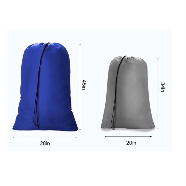 Large Drawstring Laundry Bags - Large Drawstring Laundry Bags - Image 5 of 5