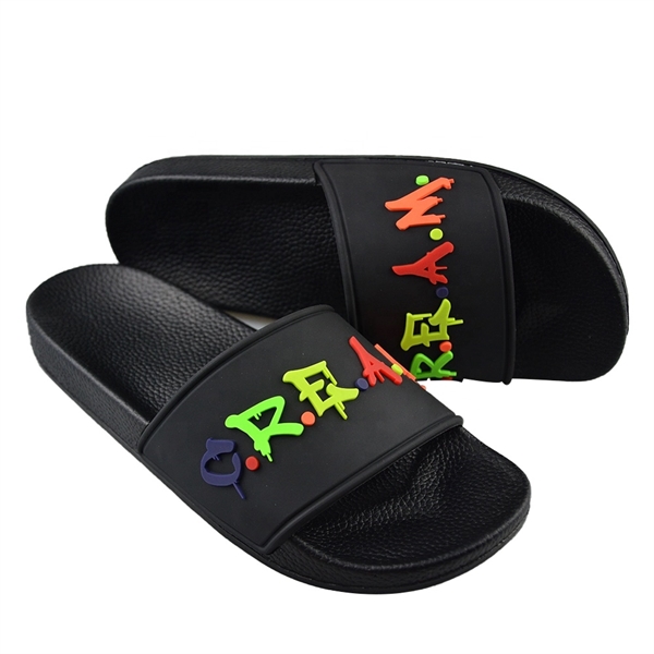 3D Embossed Custom Slides, Slippers, Flip-Flops, and Sandals - 3D Embossed Custom Slides, Slippers, Flip-Flops, and Sandals - Image 3 of 32