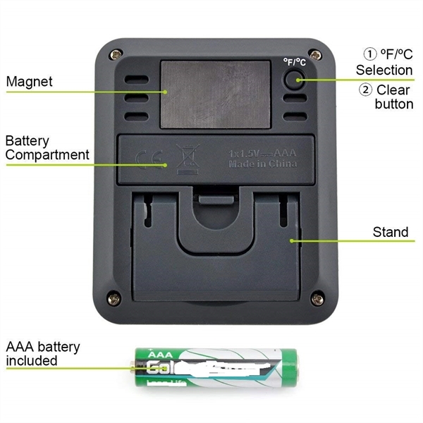 Digital Hygrometer And Thermometer - Digital Hygrometer And Thermometer - Image 2 of 2
