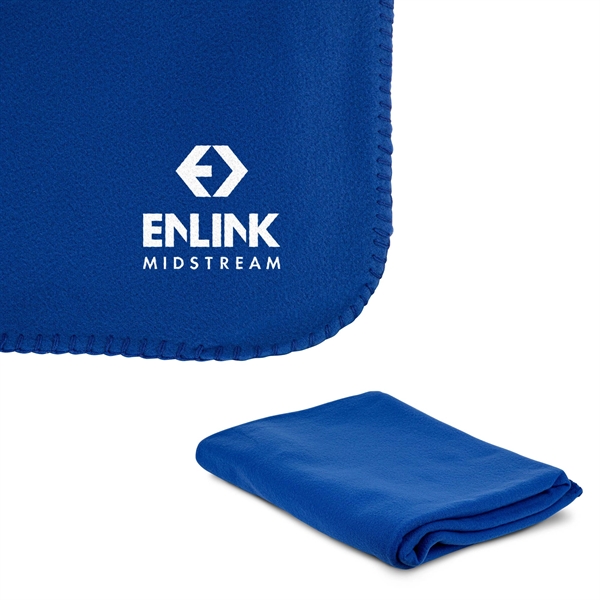200g Brushed Fleece 100% Polyester Blanket 50" x 60" - 200g Brushed Fleece 100% Polyester Blanket 50" x 60" - Image 1 of 9