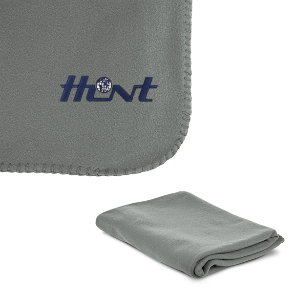 200g Brushed Fleece 100% Polyester Blanket 50" x 60" - 200g Brushed Fleece 100% Polyester Blanket 50" x 60" - Image 3 of 9