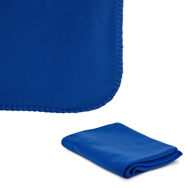 200g Brushed Fleece 100% Polyester Blanket 50" x 60" - 200g Brushed Fleece 100% Polyester Blanket 50" x 60" - Image 5 of 9