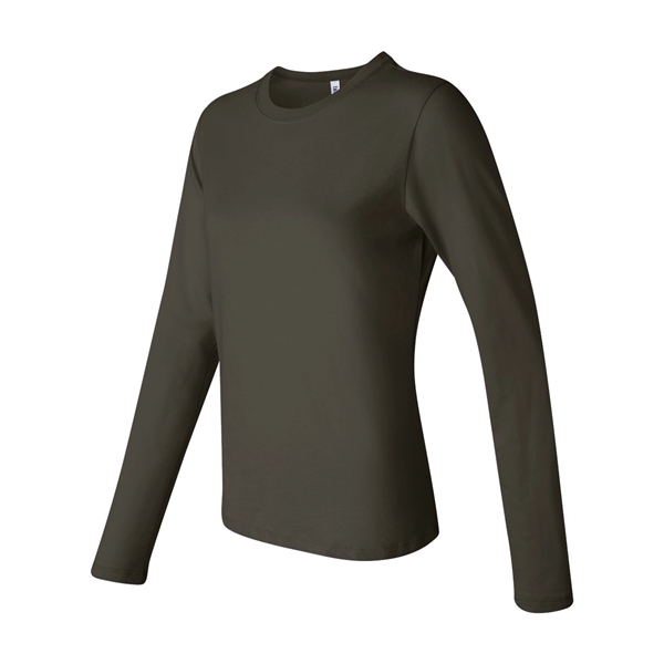 BELLA + CANVAS Women's Jersey Long Sleeve Tee - BELLA + CANVAS Women's Jersey Long Sleeve Tee - Image 32 of 39