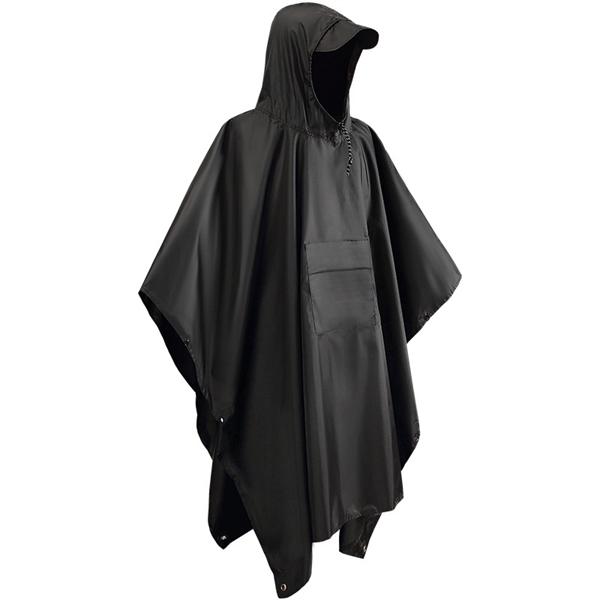 Waterproof Rain Poncho For Camping Hiking - Waterproof Rain Poncho For Camping Hiking - Image 1 of 4