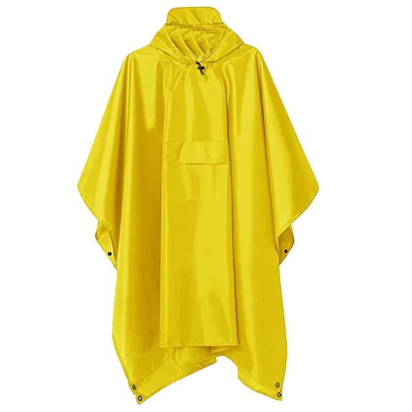 Waterproof Rain Poncho For Camping Hiking - Waterproof Rain Poncho For Camping Hiking - Image 2 of 4