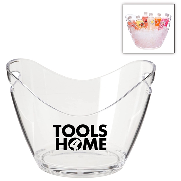 Plastic Oval Ice Buckets For Beer Bottle - Plastic Oval Ice Buckets For Beer Bottle - Image 5 of 8