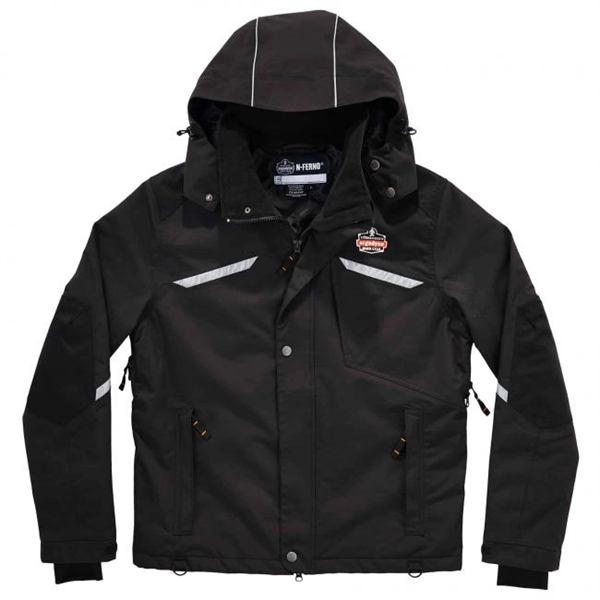 Ergodyne® Winter Work Jacket - Heavy-Duty 500D Nylon Shell - Ergodyne® Winter Work Jacket - Heavy-Duty 500D Nylon Shell - Image 1 of 3