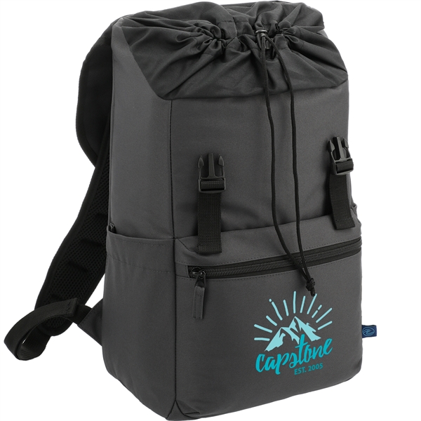 Repreve® Ocean 15" Computer Rucksack - Repreve® Ocean 15" Computer Rucksack - Image 2 of 2