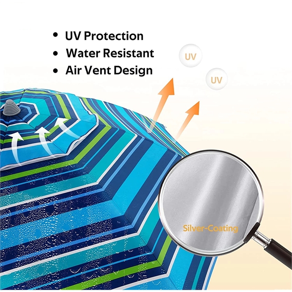 Rotatable Beach Umbrella - Rotatable Beach Umbrella - Image 1 of 2