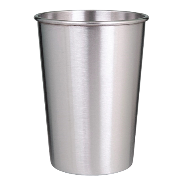 16 oz. Tailgater Stainless Steel Cup - 16 oz. Tailgater Stainless Steel Cup - Image 1 of 2