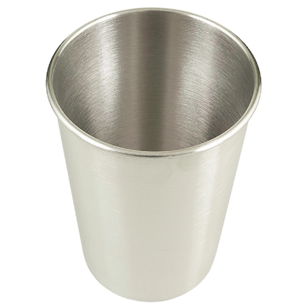 16 oz. Tailgater Stainless Steel Cup - 16 oz. Tailgater Stainless Steel Cup - Image 2 of 2