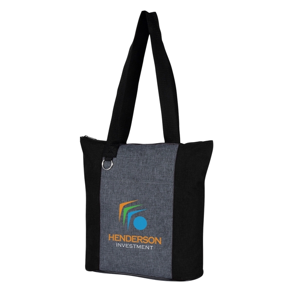 HEATHERED FUN TOTE BAG - HEATHERED FUN TOTE BAG - Image 1 of 17