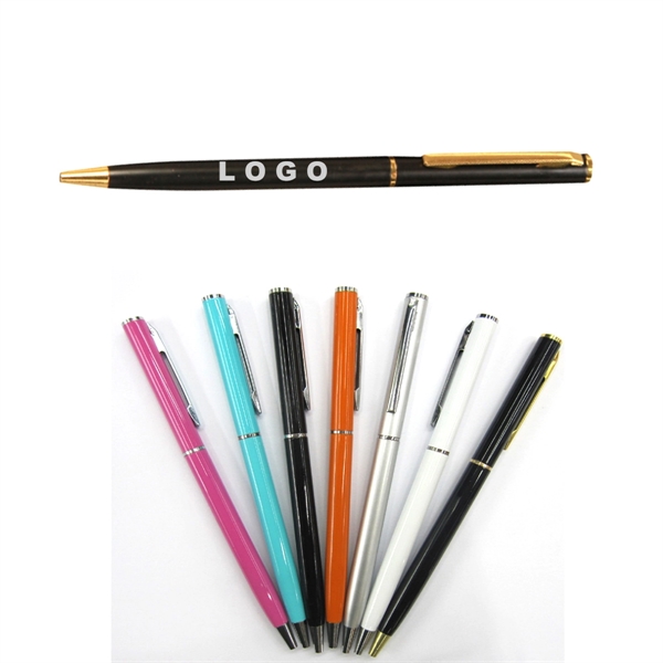 Custom Metal Pen(1.0mm) w/ Custome LOGO Imprint