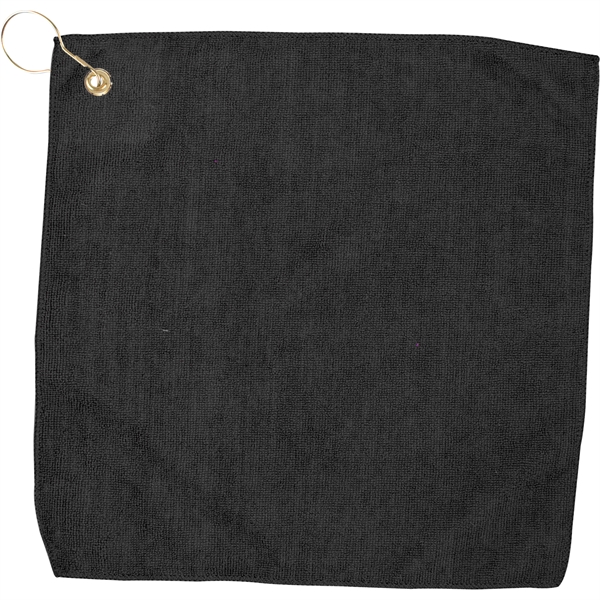 15" X 15" Hemmed Golf Towel With Grommet And Hook - 15" X 15" Hemmed Golf Towel With Grommet And Hook - Image 8 of 14