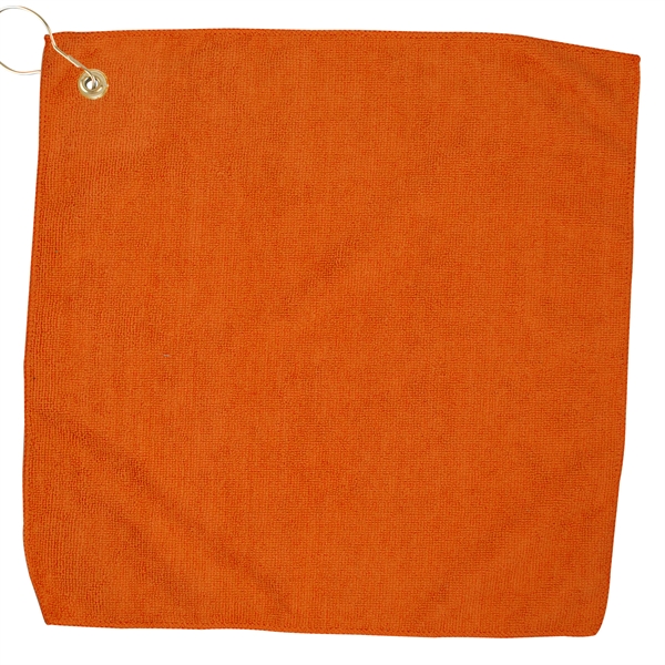 15" X 15" Hemmed Golf Towel With Grommet And Hook - 15" X 15" Hemmed Golf Towel With Grommet And Hook - Image 11 of 14