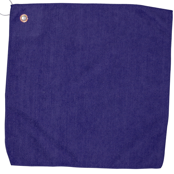 15" X 15" Hemmed Golf Towel With Grommet And Hook - 15" X 15" Hemmed Golf Towel With Grommet And Hook - Image 12 of 14