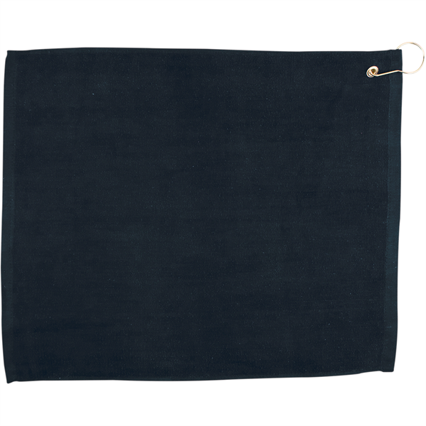 15" X 18" Hemmed Golf Towel W/ Grommet And Hook - 15" X 18" Hemmed Golf Towel W/ Grommet And Hook - Image 8 of 10