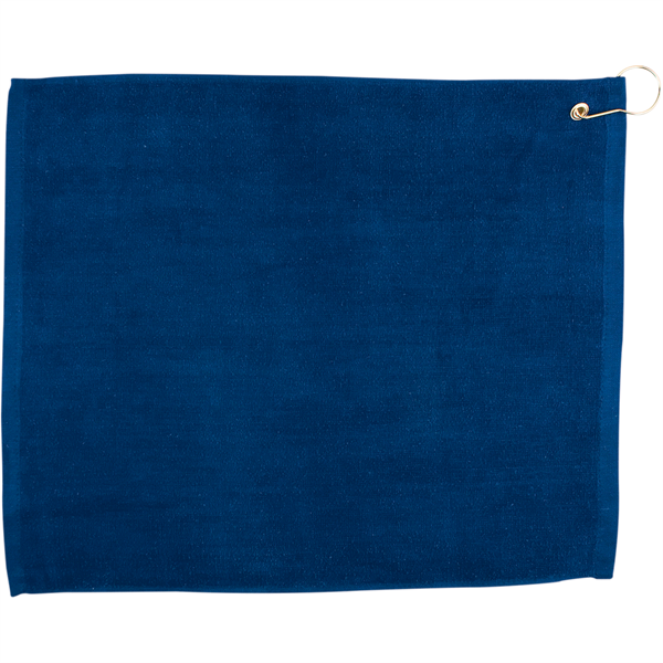 15" X 18" Hemmed Golf Towel W/ Grommet And Hook - 15" X 18" Hemmed Golf Towel W/ Grommet And Hook - Image 10 of 10