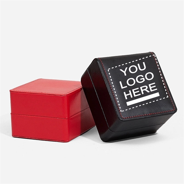 PU Leather Watch Container Jewelry Packaging Box - PU Leather Watch Container Jewelry Packaging Box - Image 1 of 3