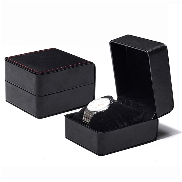 PU Leather Watch Container Jewelry Packaging Box - PU Leather Watch Container Jewelry Packaging Box - Image 2 of 3