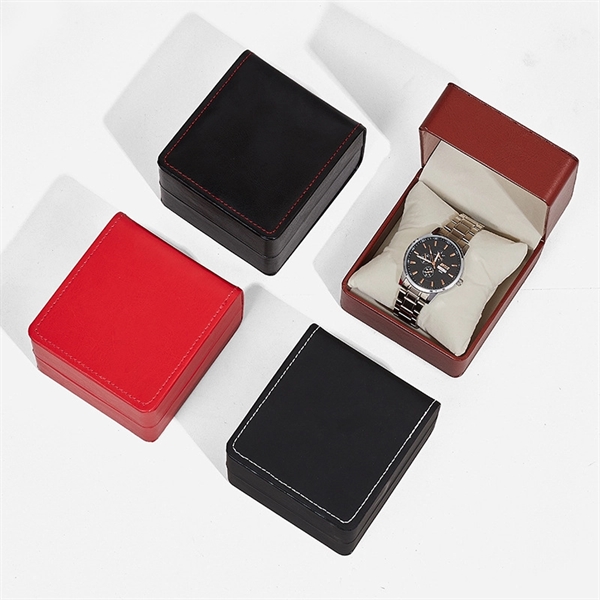 PU Leather Watch Container Jewelry Packaging Box - PU Leather Watch Container Jewelry Packaging Box - Image 3 of 3
