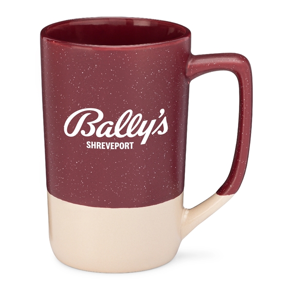 16 oz. Ceramic Dishwasher-Safe Coffee Mug w/ Handle - 16 oz. Ceramic Dishwasher-Safe Coffee Mug w/ Handle - Image 4 of 7