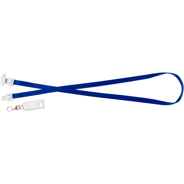 3-in-1 USB Charging Cable Lanyard - 3-in-1 USB Charging Cable Lanyard - Image 5 of 6