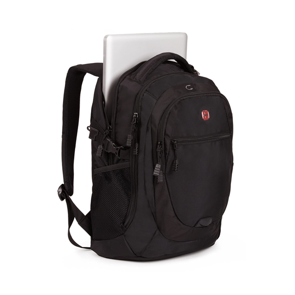 6655 16" Laptop Backpack - 6655 16" Laptop Backpack - Image 3 of 6