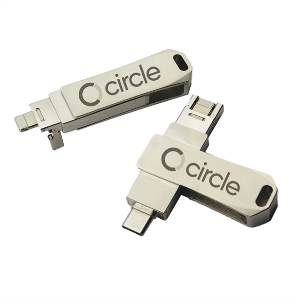 ECO friendly type-C Swivel OTG Drive - ECO friendly type-C Swivel OTG Drive - Image 0 of 2