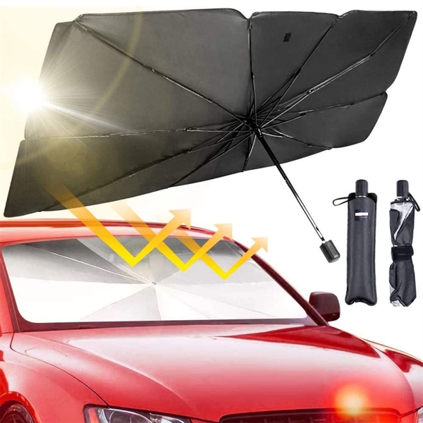 Car Windshield Sun Shade Umbrella - Car Windshield Sun Shade Umbrella - Image 0 of 2