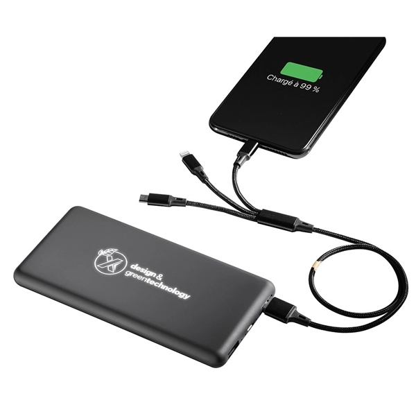 SCX Design™ ECO Solar Power Bank 8000 mAh - SCX Design™ ECO Solar Power Bank 8000 mAh - Image 2 of 4