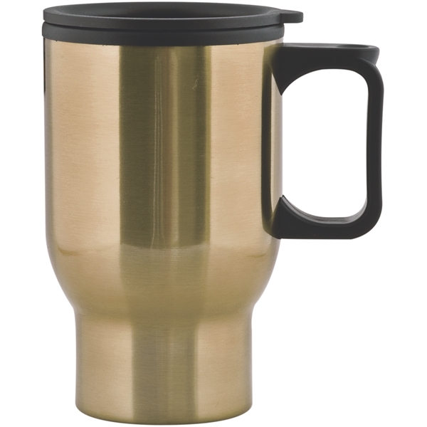 15 oz  Stainless Travel Mug - 15 oz  Stainless Travel Mug - Image 8 of 9