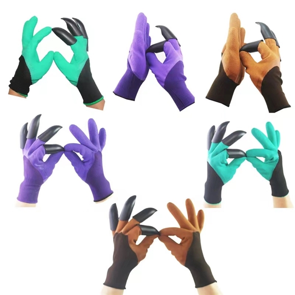 Garden Gloves with Claws - Garden Gloves with Claws - Image 2 of 2