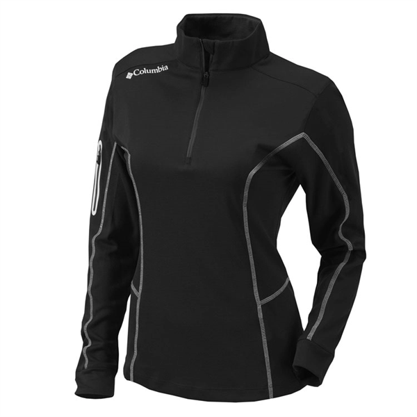 Columbia Ladies Omni-Wick Shotgun 1/4 Zip - Columbia Ladies Omni-Wick Shotgun 1/4 Zip - Image 0 of 10