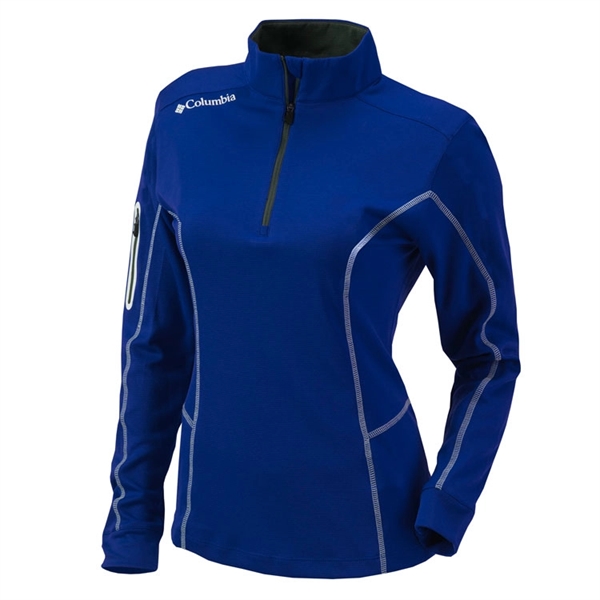 Columbia Ladies Omni-Wick Shotgun 1/4 Zip - Columbia Ladies Omni-Wick Shotgun 1/4 Zip - Image 3 of 10