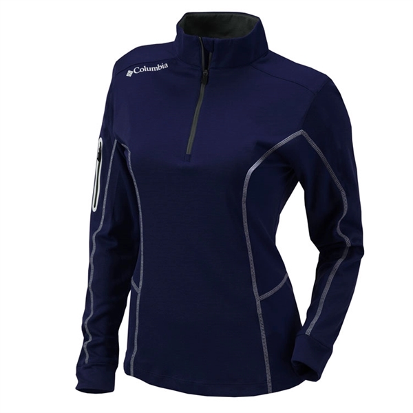 Columbia Ladies Omni-Wick Shotgun 1/4 Zip - Columbia Ladies Omni-Wick Shotgun 1/4 Zip - Image 5 of 10