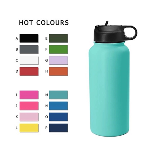 32oz Vacuum Insulated Stainless Steel Water Bottle - 32oz Vacuum Insulated Stainless Steel Water Bottle - Image 0 of 1