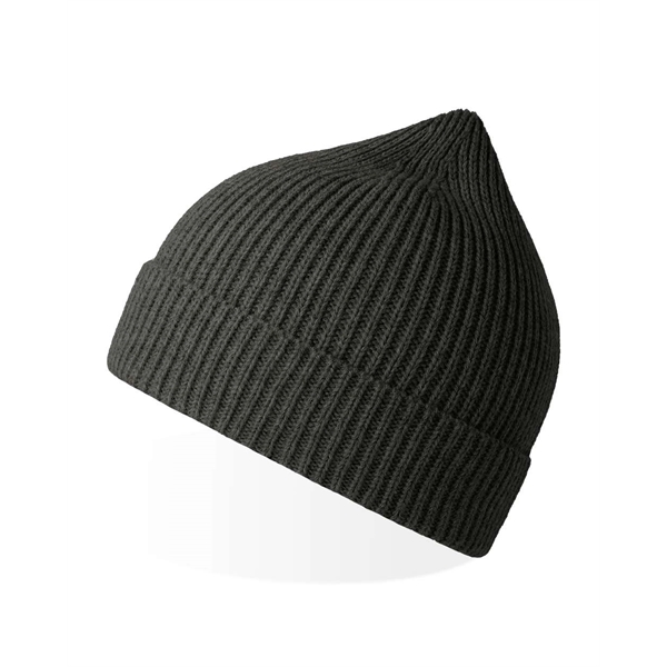 Atlantis Headwear Sustainable Fine Rib Cuffed Beanie - Atlantis Headwear Sustainable Fine Rib Cuffed Beanie - Image 3 of 20