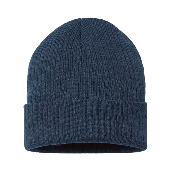 Atlantis Headwear Sustainable Rib Cuffed Beanie - Atlantis Headwear Sustainable Rib Cuffed Beanie - Image 7 of 15