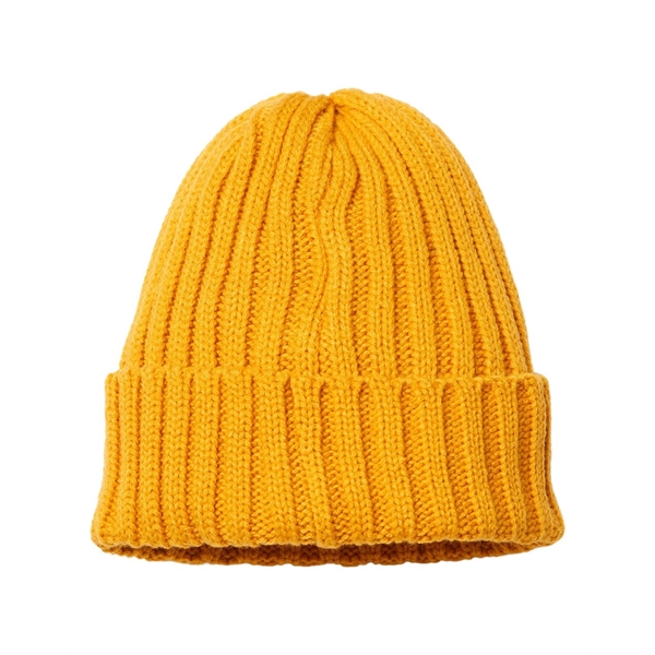Atlantis Headwear Sustainable Cable Knit Cuffed Beanie - Atlantis Headwear Sustainable Cable Knit Cuffed Beanie - Image 6 of 11