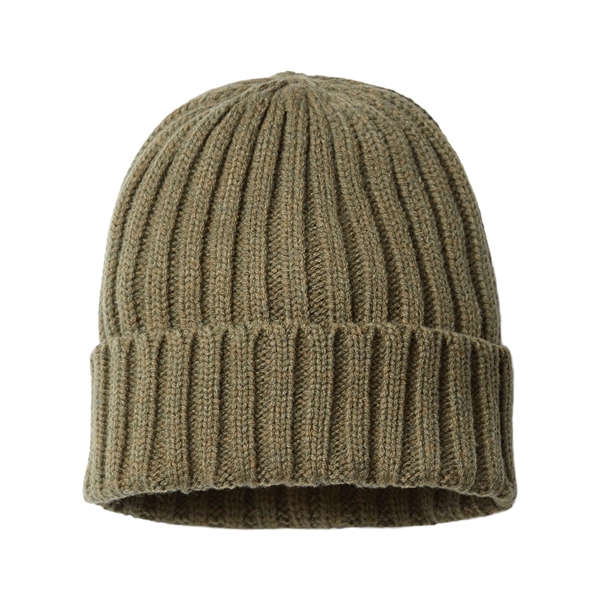 Atlantis Headwear Sustainable Cable Knit Cuffed Beanie - Atlantis Headwear Sustainable Cable Knit Cuffed Beanie - Image 8 of 11