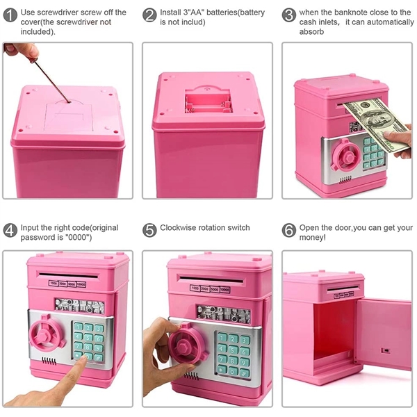 Auto Scroll Paper Money Saving Box - Auto Scroll Paper Money Saving Box - Image 1 of 12