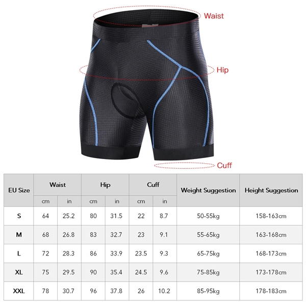 Men's Cycling Shorts - Men's Cycling Shorts - Image 1 of 8