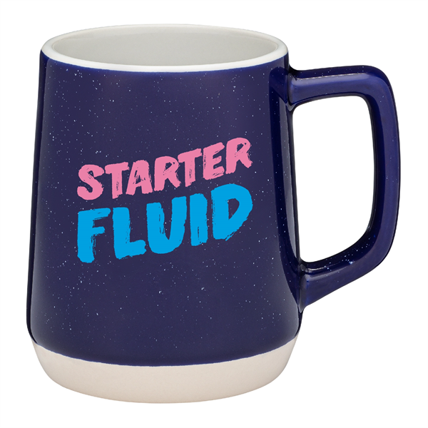 14 oz. Ceramic Dishwasher-Safe Coffee Mug w/ Handle - 14 oz. Ceramic Dishwasher-Safe Coffee Mug w/ Handle - Image 3 of 7