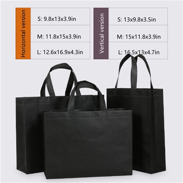 Reusable Non Woven Gift Bags with Handles - Reusable Non Woven Gift Bags with Handles - Image 1 of 4