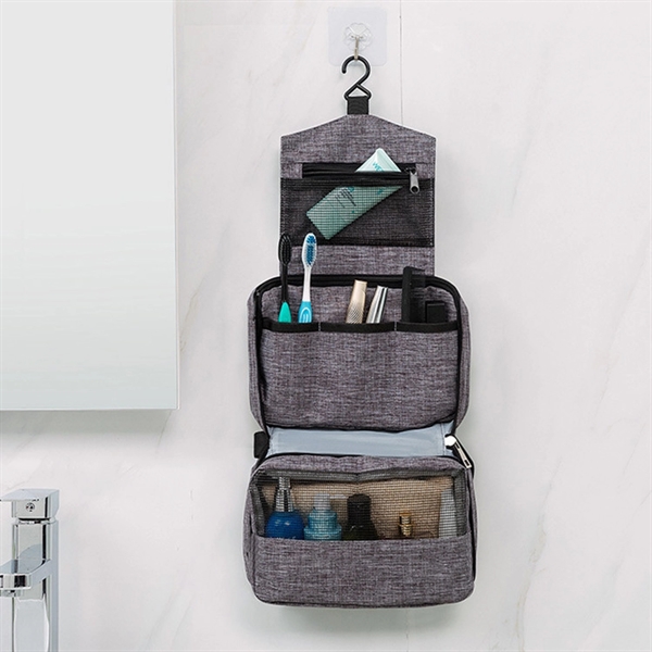 Hanging Travel Toiletry Bag - Hanging Travel Toiletry Bag - Image 3 of 3