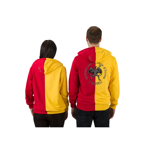 Embossed Midweight Zip-Up Hoodie - Embossed Midweight Zip-Up Hoodie - Image 1 of 4